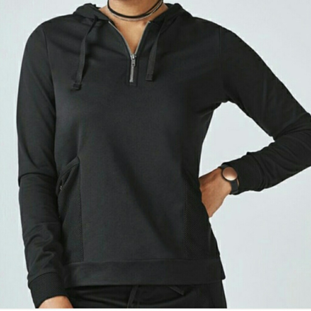 🆕Fabletics | Gigi Mesh Zippered Hoodie Jacket - Picture 2 of 7